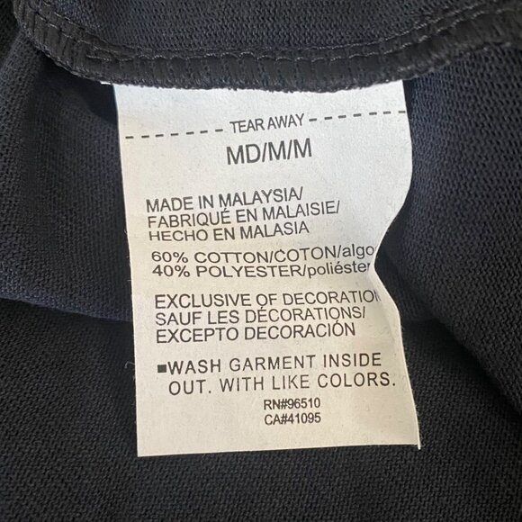 Under Armour Project Rock Wolf Graphic Shirt Black Men's Medium Short-Sleeve New - Picture 12 of 15